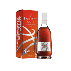 Hennessy 轩尼诗 VSOP 干邑白兰地 NBA联名版 700ml 礼盒 法国进口