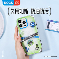 ROCK 洛克 适用苹果iPhone15promax磁吸手机壳13保护套14潮壳