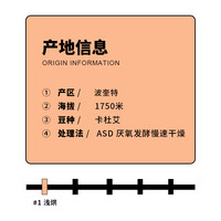 巴拿马 阿尔铁里庄园 ASD卡杜艾咖啡豆 浅烘单品soe精品手冲美式