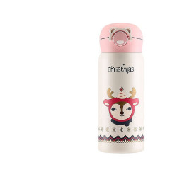 BEDDYBEAR 杯具熊 儿童316不锈钢保温杯 短款直饮盖 380ml