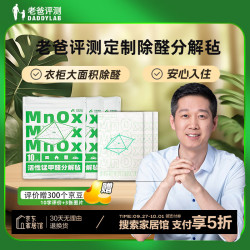 DADDYLAB 老爸评测 活性锰甲醛分解毡除甲醛家用味醛净家用去甲醛 10片/袋