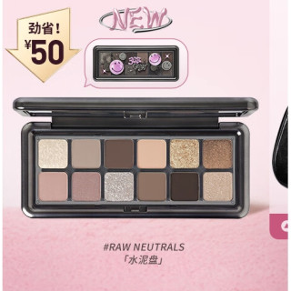 3CE 三熹玉 12色眼影盘 大地原棕#RAW NEUTRALS