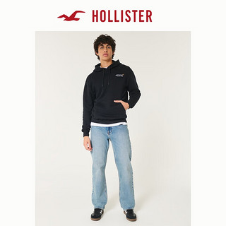 HOLLISTER24秋冬美式抓绒迈凯伦运动卫衣男女KI322-4106 黑色 S (175/92A)