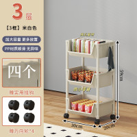若鑫 万向轮小推车置物架 3层