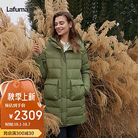 Lafuma 乐飞叶 户外羽绒服女 冬季700蓬鹅绒防泼水连帽外套 LFJU4DH60