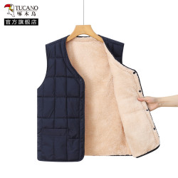 TUCANO 啄木鸟 中老年羽绒棉马甲