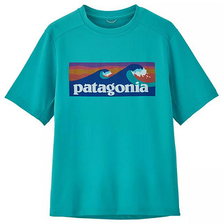 Patagonia 巴塔哥尼亚 Capilene Cool Silkweight 大童短袖T恤 多色可选