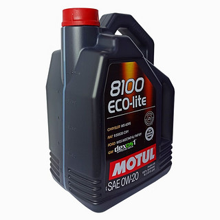 MOTUL 摩特 全合成机油 汽车发动机润滑油 汽车保养 摩特8100 ECO-LITE 0W-20 5L