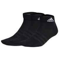 阿迪达斯 adidas三双装男袜女袜休闲舒适透气跑步运动袜短袜