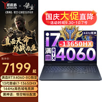 Lenovo 联想 拯救者Y7000 2024款电竞游戏本 RTX4060满功耗独显设计P图笔记本电脑13