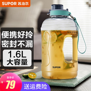 SUPOR 苏泊尔 KC16JY20 塑料杯 1.6L 薄荷蓝