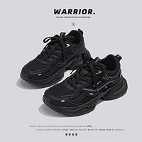 WARRIOR 回力 爆款热卖厚底增高休闲鞋百搭时尚情侣跑步鞋子