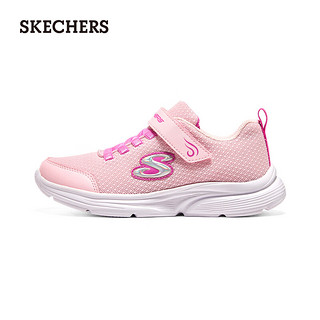 斯凯奇（Skechers）儿童运动鞋女童魔术贴鞋子303522L