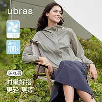 百亿补贴：Ubras 蝉翼轻薄防晒服女士时尚防紫外线风衣户外薄款外套