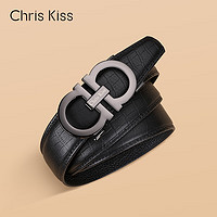 Chris Kiss 皮带男真皮自动扣