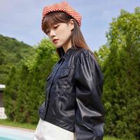 【衣橱必备单品】春季外套女时尚俏皮短款皮衣女士外套