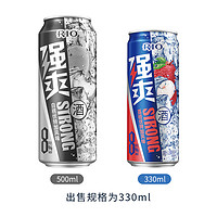 88VIP：RIO 锐澳 强爽系列6口味6罐8度330ml*6罐