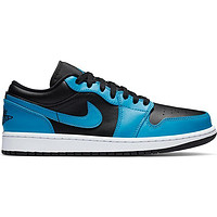 NIKE 耐克 AIR JORDAN 正代系列 Air Jordan 1 Low 男子篮球鞋 553558-410 蓝黑色 42