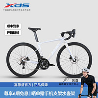 百亿补贴：XDS 喜德盛 AD350 破风公路自行车 20速油刹变速桶轴单车