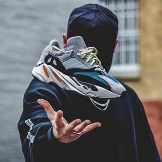 adidas 阿迪达斯 ORIGINALS Yeezy Boost 700 中性休闲运动鞋 B75571 灰蓝 40.5