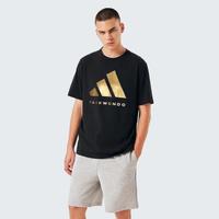 阿迪达斯 adidas夏季短袖t恤男女同款棉质t恤运动t恤时尚百搭