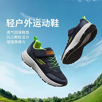 SKECHERS 斯凯奇 男中大童|秋冬季男童鞋运动鞋跑步鞋搭扣低帮