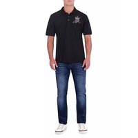 Robert Graham 男士POLO衫 刺绣纯棉短袖