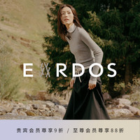 ERDOS【刘雯联名系列】LIUWEN×ERDOS A字西装裙 黑