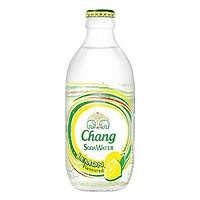 Chang 象牌 泰象苏打水原味24瓶整箱泰国进口CHANG牌气泡水青柠檬味饮料新日期发 柠檬味325mlx5瓶