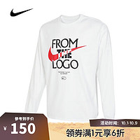 NIKE 耐克 春夏男子AS M NK TEE M90 LS OC SP24长袖T恤 FQ4921-121 XXL