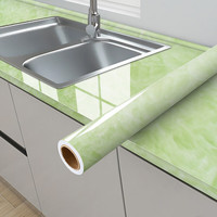 千宸 厨房贴纸防油耐高温仿大理石纹加厚灶台防水墙贴台面餐桌面橱柜贴膜翻新垫纸