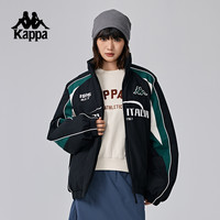 Kappa卡帕背靠背运动棉服男2024秋冬棉衣防寒服保暖外套女款