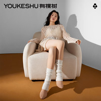 有棵树 YOUKESHU一脚蹬光腿女秋冬裸感丝袜外穿加绒打底袜 无绒 1条 自然肤(适合 白皙偏黄肤色)
