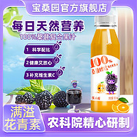 bosun 宝桑园 100%桑葚复合果汁300ml*15瓶 整箱果汁饮料家庭装桑葚汁