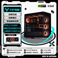 百亿补贴：COLORFUL 七彩虹 Intel i7 14700KF/RTX4070Ti SUPER/4080SUPER游戏DIY电脑组装机