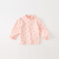 儿童T恤秋冬女童半高领长袖打底衫宝宝上衣内搭衣服