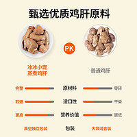 农夫牧场 蒸煮鸡肝喂狗喂猫零食宠物拌粮维生素补充真空即食水煮鲜熟肉农夫