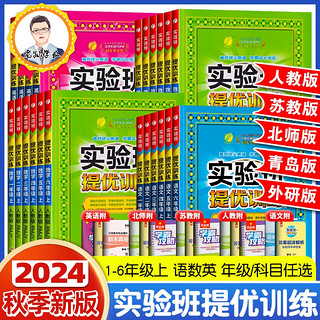 《2024秋版实验班提优训练：语文》（人教版、1-6年级下册任选）