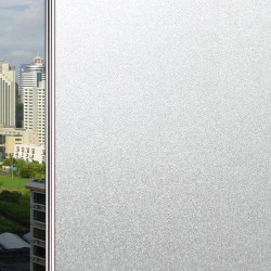 Luxchic 洛楚 磨砂玻璃贴膜玻璃贴纸 透光不透明办公室浴室卫生间窗户玻璃膜窗贴 无痕免胶60厘米