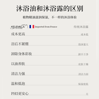 【法国】沐浴油秋冬干皮滋润保湿留香身体精油沐浴露