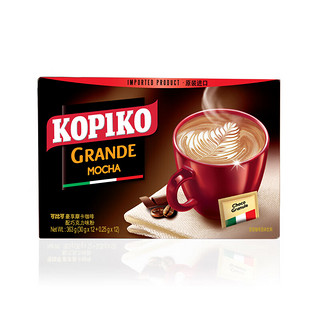 可比可 KOPIKO 可比可 速溶咖啡 摩卡咖啡*2盒（共24包）