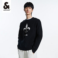 杰克·琼斯（JACK&JONES）秋冬男士上衣潮流针织衫合集 222424049黑色 170/92A/S