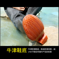 下水裤水库雨裤带雨鞋防水衣服水鞋半身连体水裤男叉抓鱼全身加厚
