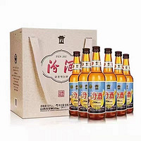 汾酒 原箱发货山西汾酒 55度馆藏甄品复古版475ml*6瓶礼盒装清香型白酒