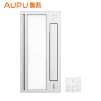 AUPU 奥普 浴霸S368M风暖浴霸 大摆页强弱两档暖风 柔光照明 已接入米家