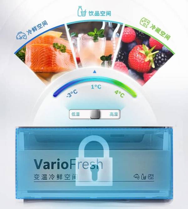 博世冰立方十字对开门冰箱,超薄微平嵌,以小「薄」大