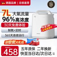 康旭佳 家用制氧机吸氧机老人氧气机非呼吸机一体机便携车载高原家庭孕妇输氧雾化小型B11升级款