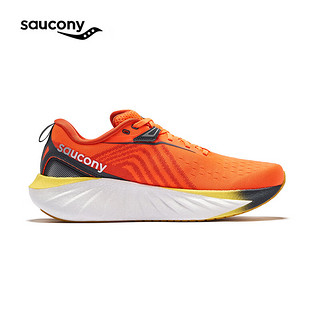 saucony 索康尼 TRIUMPH 胜利 22 男子跑鞋 S20964-215 桔深灰 40