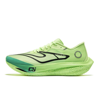 ERKE 鸿星尔克 芷境2 马拉松男子碳板跑鞋 11124103235-514 不焦绿-荧光能量绿/正黑 42