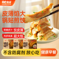 FeiShu 肥叔 锅贴 150g*3袋 速食早餐儿童水饺